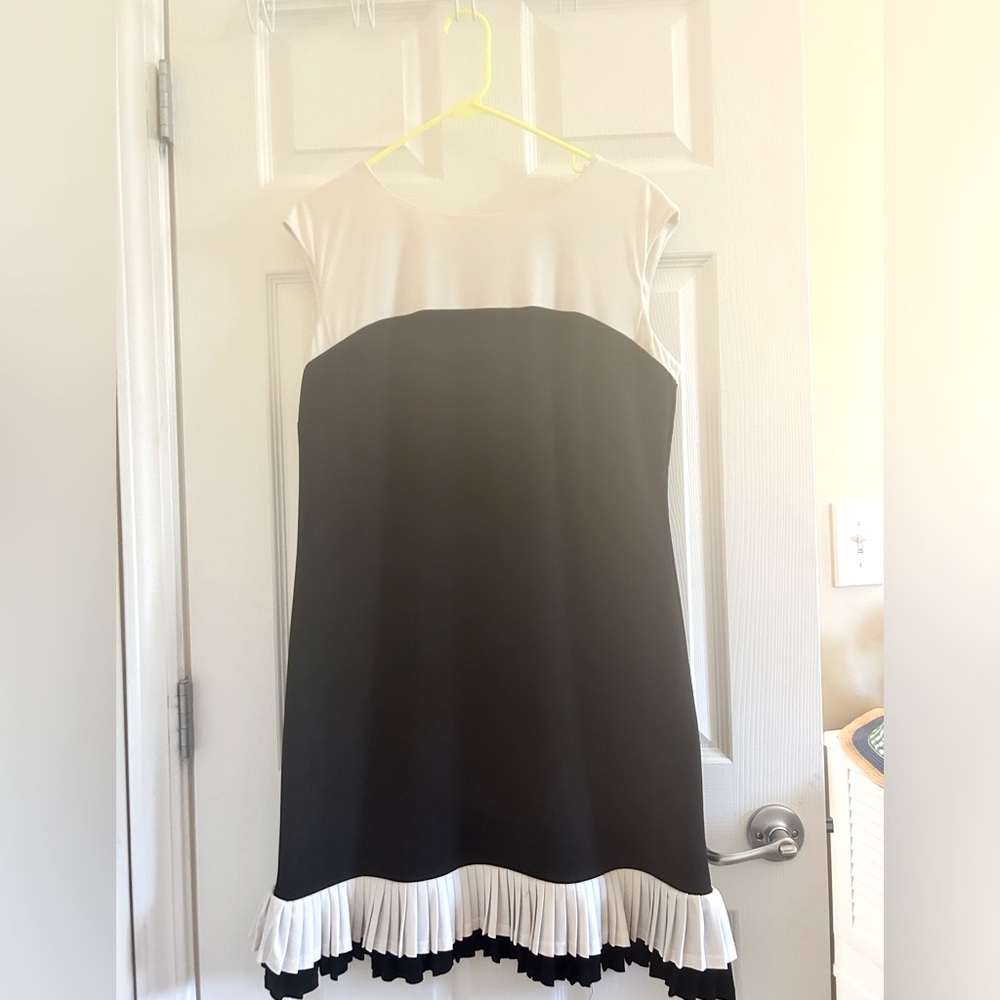 Black and white dress
